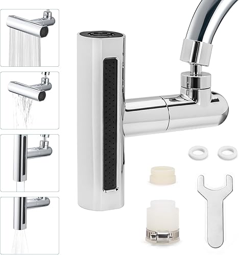 🚰 سبالة كوجينة "4 في 1" تدور 360 درجة 🌊✨